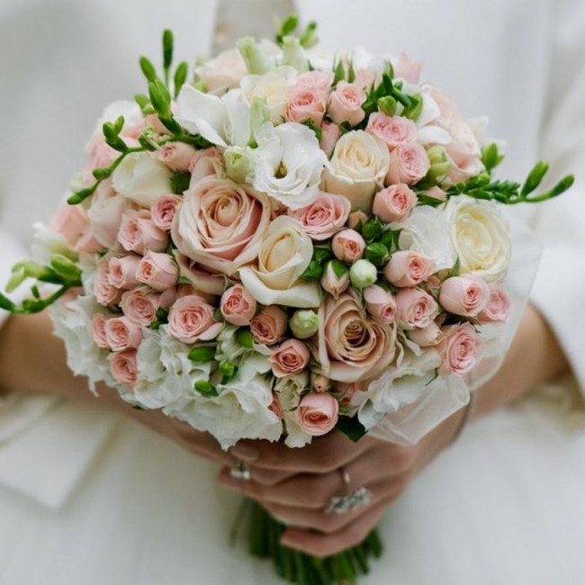 Букет цветов "Букет невесты №3" Букет цветов "Букет невесты №3"